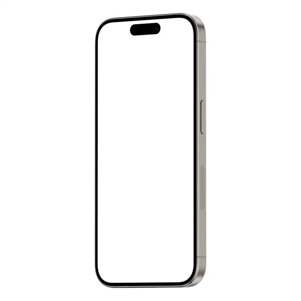iPhone 15 Pro Mockup Side